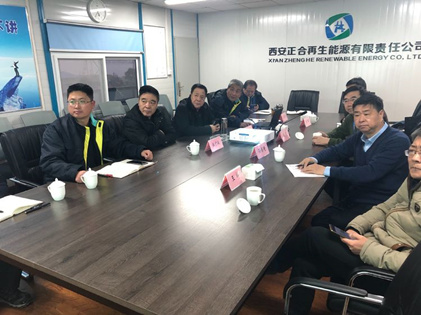 集團領(lǐng)導(dǎo)會同航天六院、航天六院十一所（京）調(diào)研灞橋生活垃圾無害化處理項目